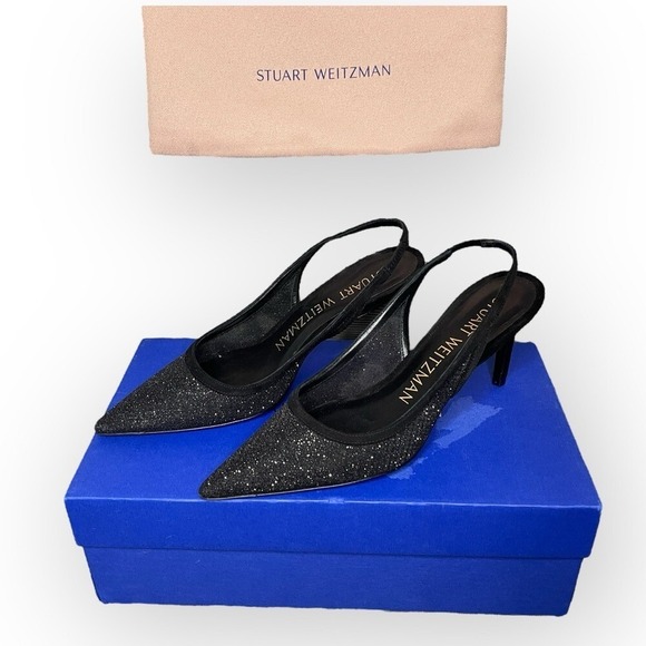 NIB STUART WEITZMAN Stuart 75 Slingback Pump, Size 5 - Picture 2 of 9